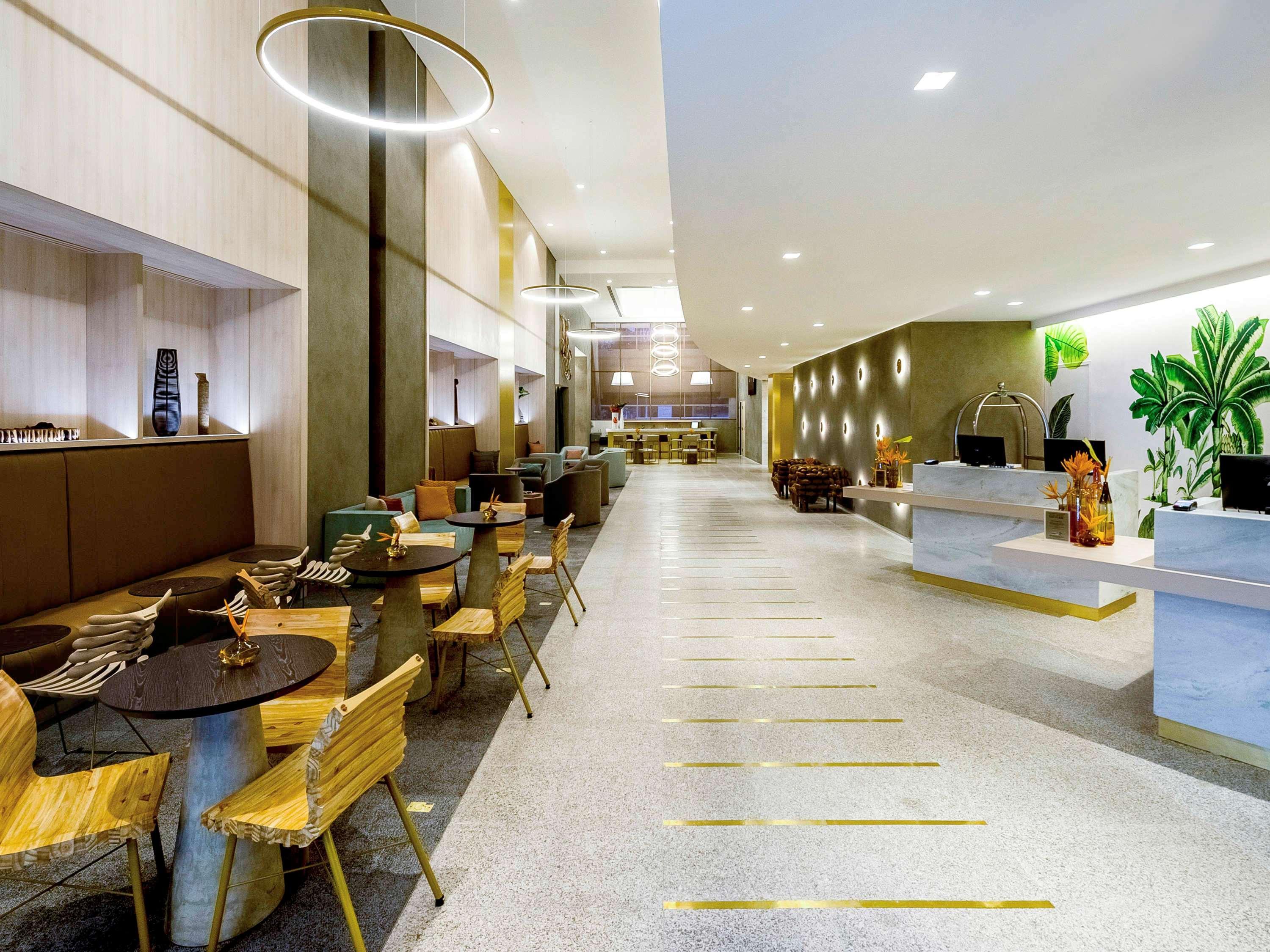 Grand Mercure Sao Paulo Vila Olimpia Exterior photo The lobby of the hotel